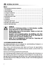 Preview for 2 page of EAL EUFAB 16468 Operating Instructions Manual