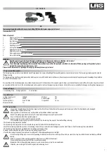 EAL LAS 10299 Operating Instructions Manual preview