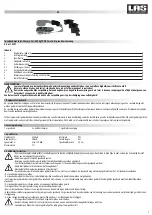 Preview for 5 page of EAL LAS 10299 Operating Instructions Manual