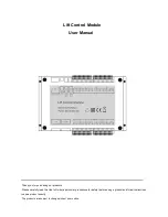 Preview for 1 page of EALINK NL01 User Manual