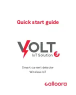 Preview for 1 page of ealloora Volt Quick Start Manual