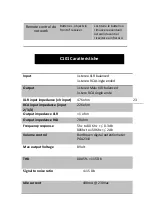 Preview for 23 page of eamlab Musica C101 User Manual