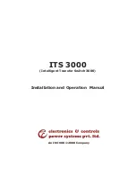 E&C ITS 3000 Installation And Operation Manual preview