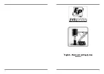 E&P HYDRAULICS Electronic Levelling System User Manual preview