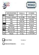 Preview for 2 page of EAntenna 5070OWA8 Manual