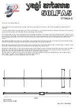 Preview for 1 page of EAntenna 50LFA5 Manual