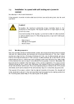 Preview for 13 page of eao 09 Series Operating Instructions And Safety Instructions