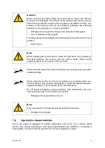 Preview for 15 page of eao 09 Series Operating Instructions And Safety Instructions