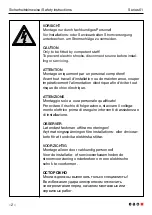 Предварительный просмотр 2 страницы eao 61 Series Assembly Instructions Manual