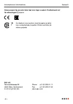 Предварительный просмотр 8 страницы eao 61 Series Assembly Instructions Manual