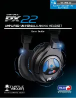 Ear Force PX 22 User Manual preview