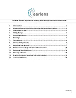 Earlens Photon Instructions Manual preview