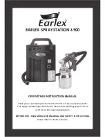 Preview for 1 page of Earlex 6900 Operating Instructions Manual