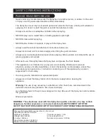 Preview for 2 page of Earlex 6900 Operating Instructions Manual