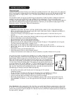 Preview for 4 page of Earlex 6900 Operating Instructions Manual
