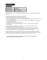 Preview for 6 page of Earlex 6900 Operating Instructions Manual