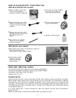 Preview for 3 page of Earlex AGS120 Operating Instructions Manual