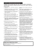 Preview for 2 page of Earlex ASG55 Operating Instructions Manual