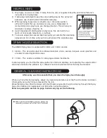 Предварительный просмотр 7 страницы Earlex ASG55 Operating Instructions Manual