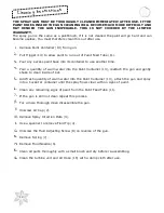 Предварительный просмотр 12 страницы Earlex CHV512 Operating Instructions Manual
