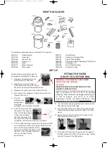Preview for 3 page of Earlex COMBIPOWERVAC WD1200P Manual