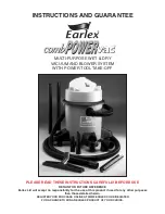 Earlex COMBIPOWERVAC Manual preview