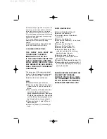 Preview for 7 page of Earlex CombiSpray WDACC18 Operating Instructions Manual