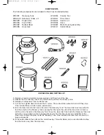 Preview for 3 page of Earlex COMBIVAC Instructions Manual