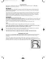 Preview for 5 page of Earlex COMBIVAC Instructions Manual