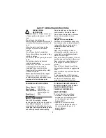 Предварительный просмотр 2 страницы Earlex HEAT GUN HG 1500 Operating Instructions Manual
