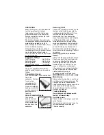 Предварительный просмотр 3 страницы Earlex HEAT GUN HG 1500 Operating Instructions Manual
