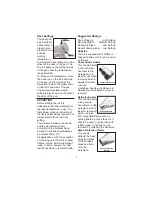 Preview for 3 page of Earlex HEAT GUN KIT HG 1800K Operating Instructions Manual