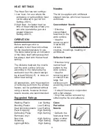 Preview for 3 page of Earlex HG 2000K Operating Instructions Manual