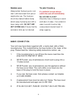 Preview for 6 page of Earlex HG 2000K Operating Instructions Manual