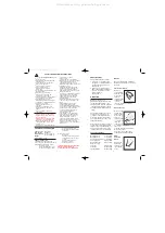 Предварительный просмотр 2 страницы Earlex HG 2000K Operating Instructions