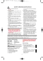 Предварительный просмотр 2 страницы Earlex HG1500 Quick Start Manual