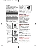 Preview for 3 page of Earlex HG1500 Safety & Operating Instructions