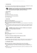 Предварительный просмотр 3 страницы Earlex HG2000 Operating Instructions Manual