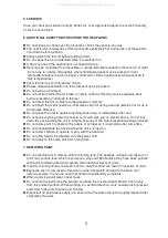 Предварительный просмотр 5 страницы Earlex HG2000 Operating Instructions Manual