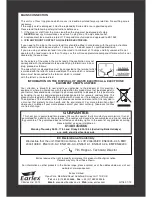 Preview for 4 page of Earlex HG2000 Operating Instructions