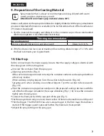 Preview for 13 page of Earlex HV2501EU Instruction Manual