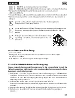 Preview for 75 page of Earlex HV2501EU Instruction Manual