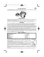 Предварительный просмотр 5 страницы Earlex HV3000 Operating Instructions Manual