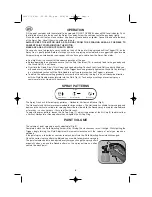 Предварительный просмотр 6 страницы Earlex HV3000 Operating Instructions Manual