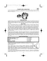 Preview for 13 page of Earlex HV3000 Operating Instructions Manual