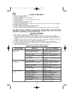 Preview for 16 page of Earlex HV3000 Operating Instructions Manual