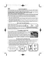 Preview for 22 page of Earlex HV3000 Operating Instructions Manual