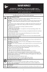 Preview for 2 page of Earlex Pro-8 Operating Instructions Manual