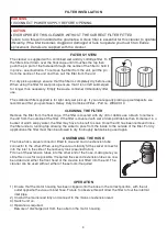 Preview for 3 page of Earlex PV1000 Instructions And Guarantee