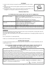 Preview for 5 page of Earlex PV1000 Instructions And Guarantee